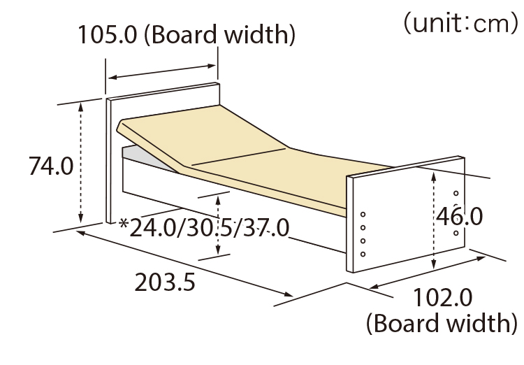Flat Board寸法図