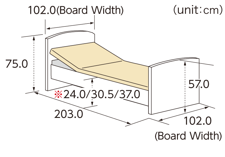 Flat Board寸法図