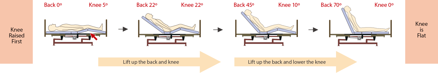 Back / Knee Interlocking Motion