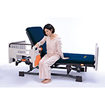 Users can easily take a seated position when the angle of the knee part is set to 0 degree