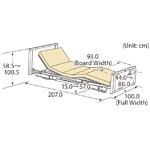 Positioning Bed 2 Motors, 3 Motors (Wooden Board) Drawing