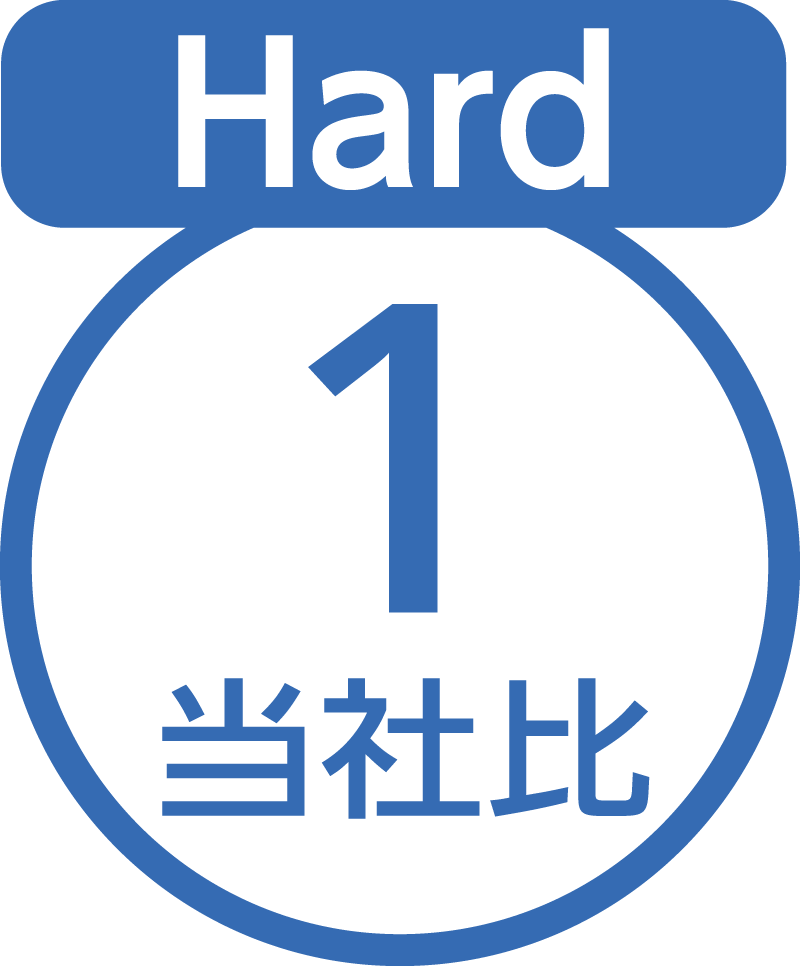 ハード1（当社比）