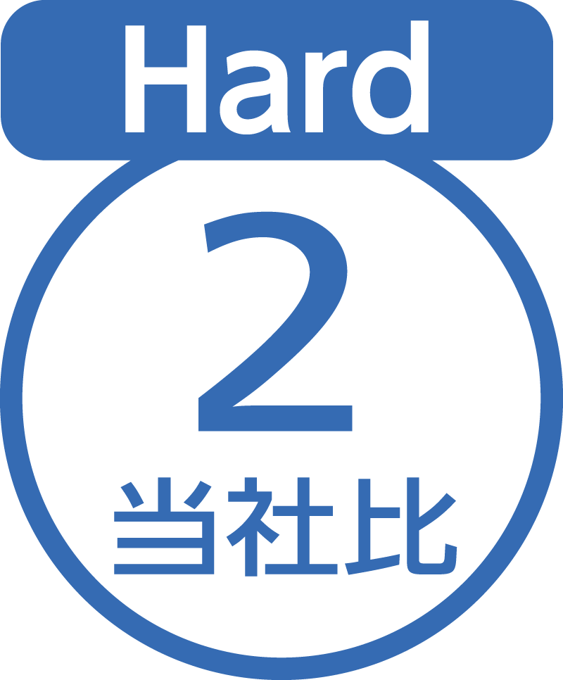 ハード2（当社比）