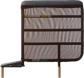 Short Side Rail (2 piece set) with a Safety Cover