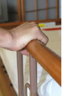 直径3.8cm天然木のSide Rail