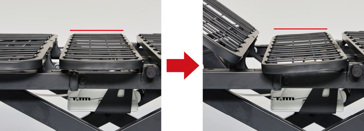 Seating Face Leaning