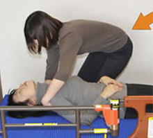 Injuries to the care provider’s back because the bed was too low and did not use the back lifting function.