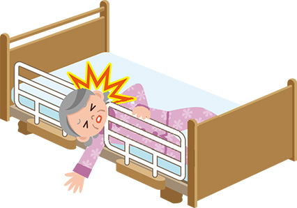 首や体を挟む重大事故