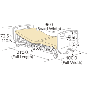 Basic Bed（Resin Board）Drawing