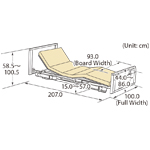 Positioning Bed 2 Motors, 3 Motors (Wooden Board) Drawing
